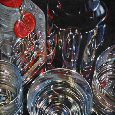 Goetz Friedewald Hide Behind 90x90 Acryl Auf Jute