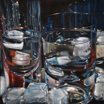 03 Goetz Friedewald Ice Cold 90x90 Acryl Auf Jute